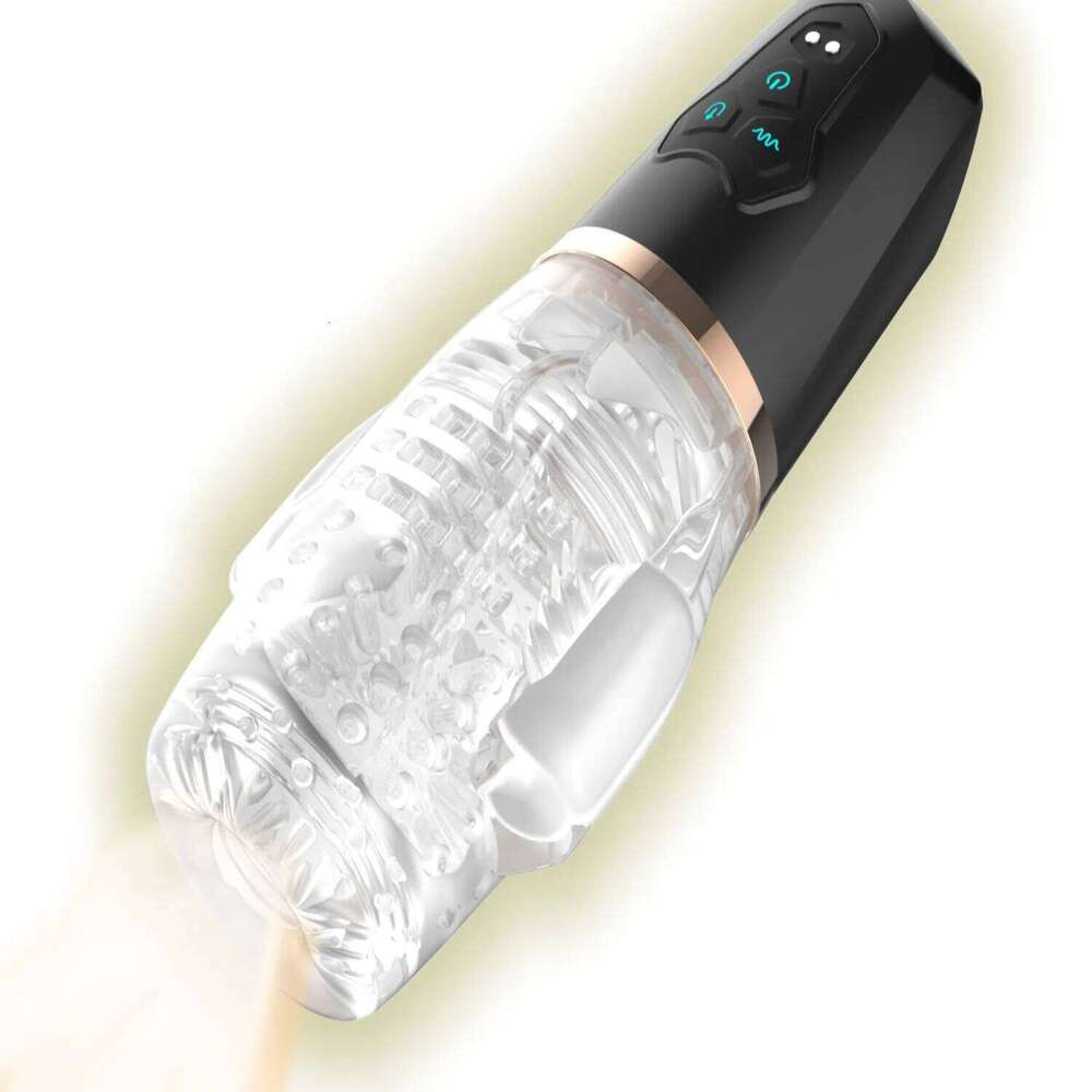 Automatic 360 Rotation Sucker Vibrating Vagina Male Blowjob Oral Vibrator Adult Sex Toys for Men Machine Piston Masturbator Cup Z260312