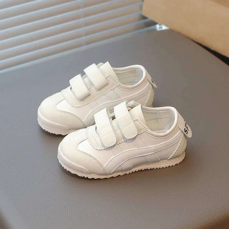 Toddler Baby Kids 2025 Fashion Design Walking Sneakers Non-slip Casual Boys Girls Breathable Outdoor Board Shoes H260312
