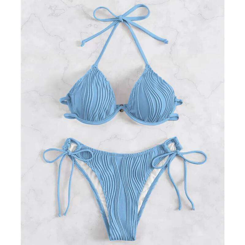 Sexy Underwire Bikinis 2026 Swimsuits Women Swimwear Push Up Female Beach Swim Wear Bathing Suits Bikini Set Pool Bather Summer Y260303