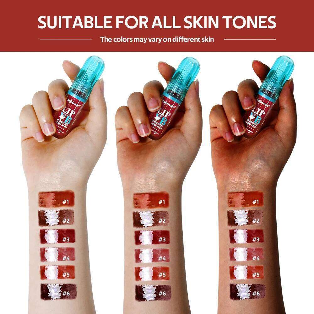 IV Hydrating Lip Stain with 12HR Hydration Long-Lasting Nourish Rose Lips Hydra Glossy Wetness Makeup W260311