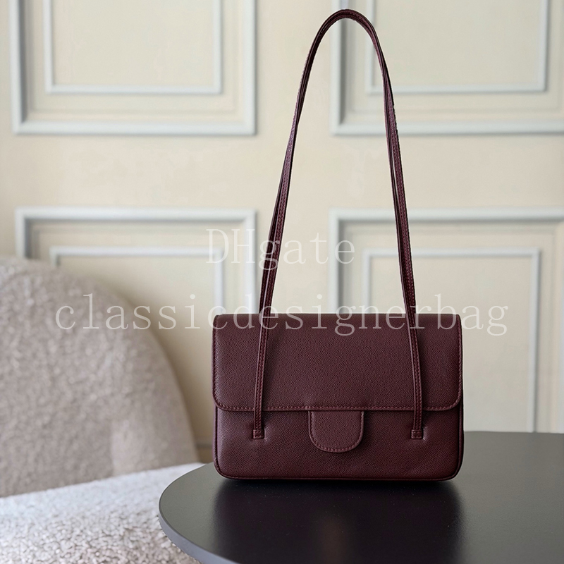 26P Women Luxury Flap Bag 22CM Mirror Quality Calfskin Crossbody Designer Fashion New Model Shoulder Bags With Box 26PAP6130A