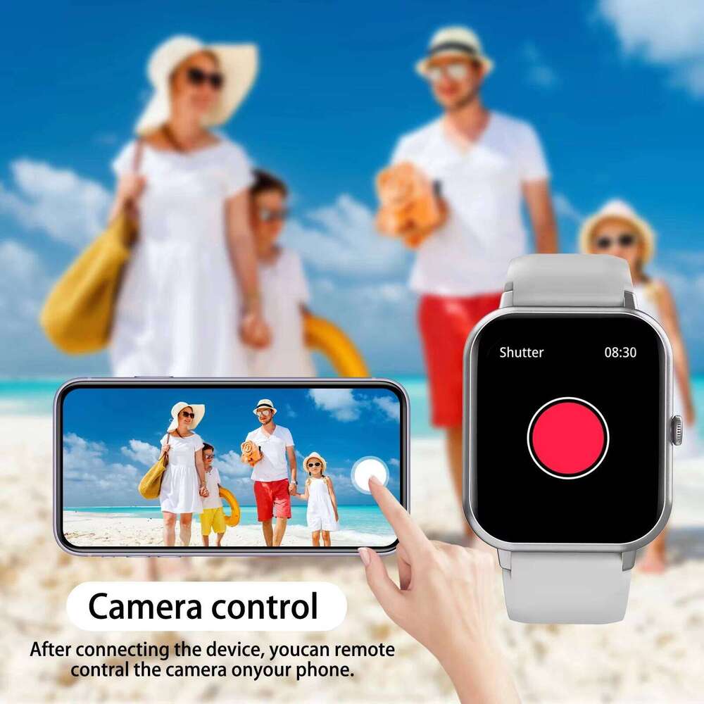 LAXASFIT 2026 NEW Smartwatch Women Men Full Touch Screen Heart Rate Bluetooth Call Sports Smart Watch Holiday Gifts