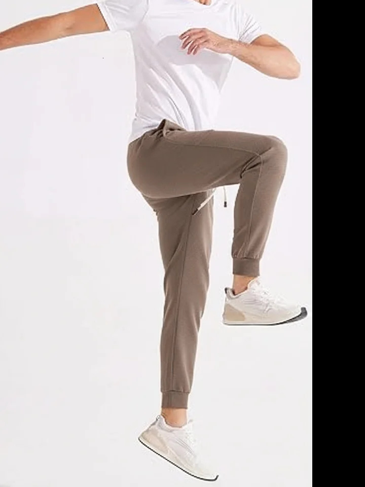 65 Cotton Twill Baggy Casual Jogger Pants Men 380g Anti-wrinkle Work Wear Trousers Outdoor Sport Sweatpants Breathable Knitted 260311