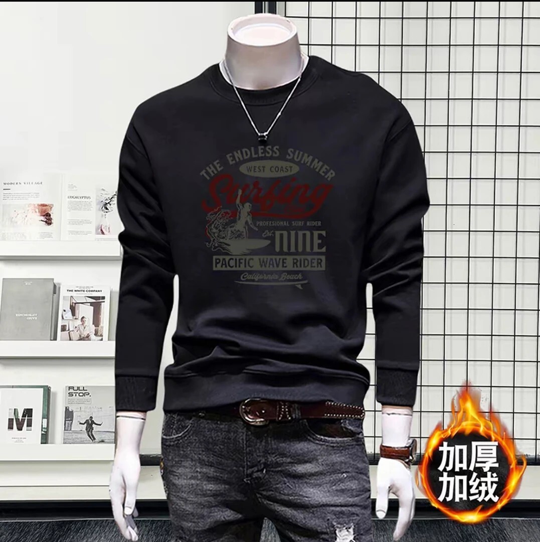 Autumn Men's Swetshirt With Round Neck New Trendy Fshion Letter Print Verstile Long-sleeve Designer Hoodie Csul Swetshirt