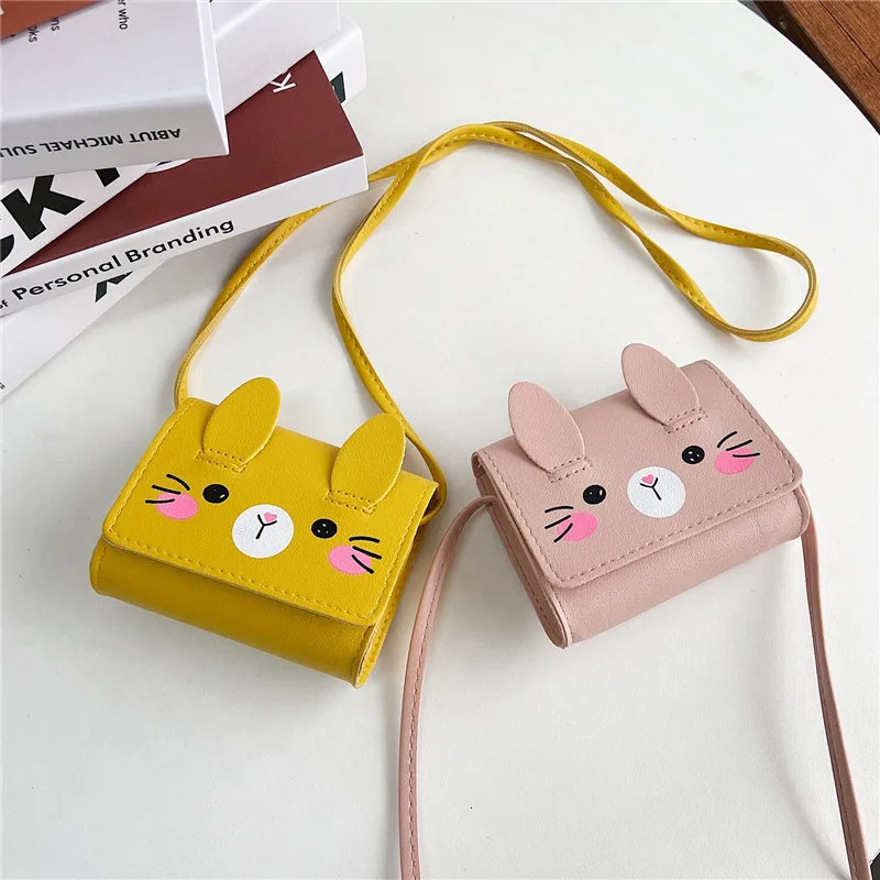 Children Messenger Bag Cute Cartoon Animals Mini Crossbody Bags for Baby Girls Fashion Shoulderbag Coin Purse 260311