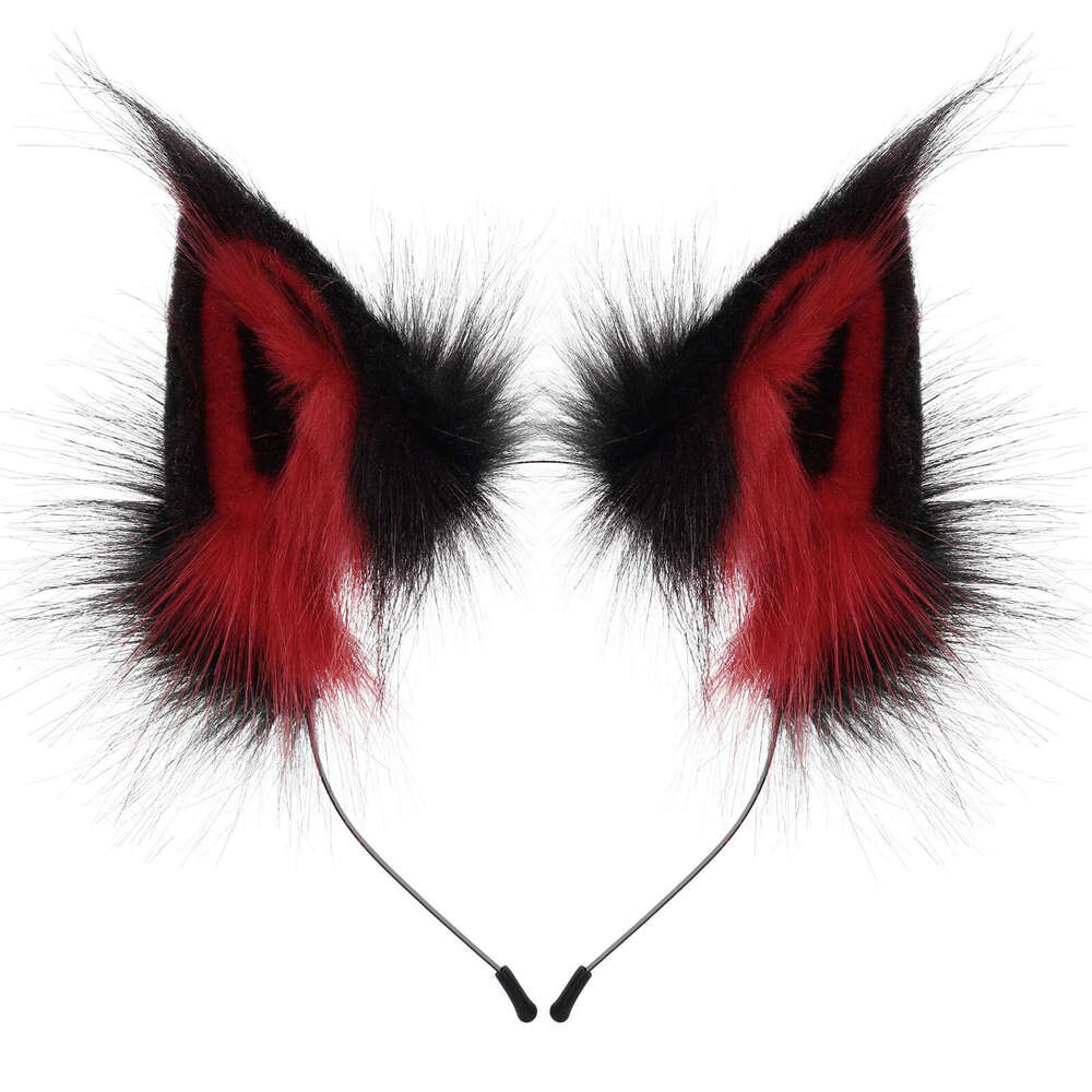New Personalized Adjustable Headband Halloween Role-Playing Fox Ears Cosplay Plush Hair Accessory