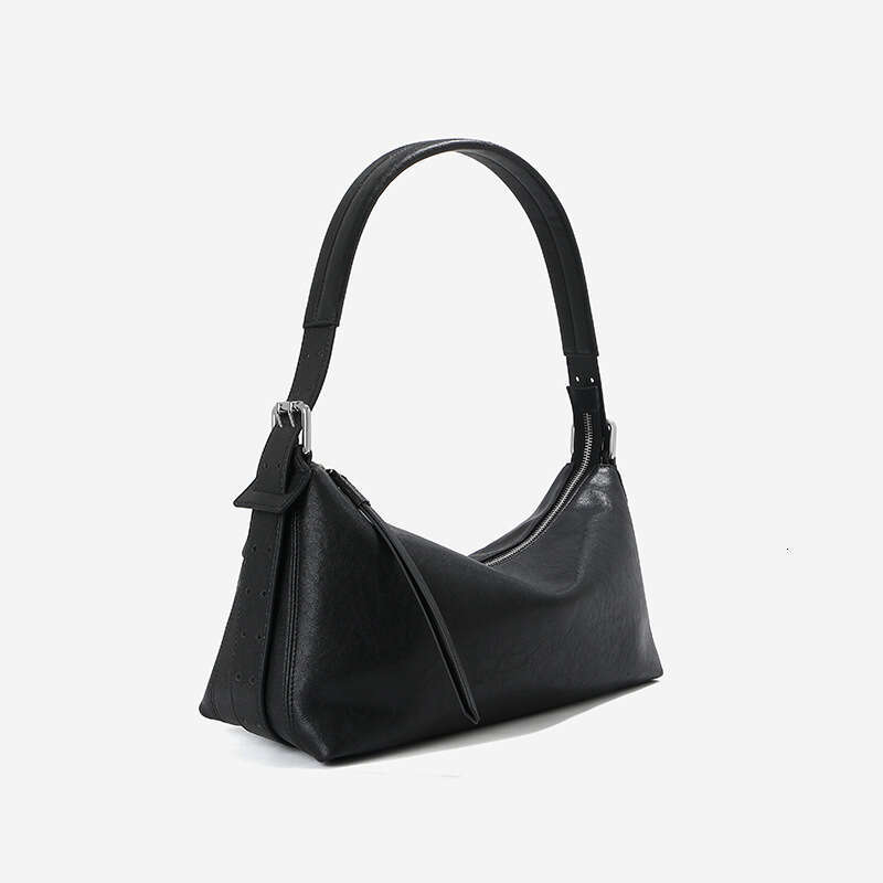 Luxury Bags Vintage Top Grain Vegetable Tanned Casual Shoulder Underarm Women Large Capacity Classic Genuine Leather Crossbody Hobo Bag For Commuting 