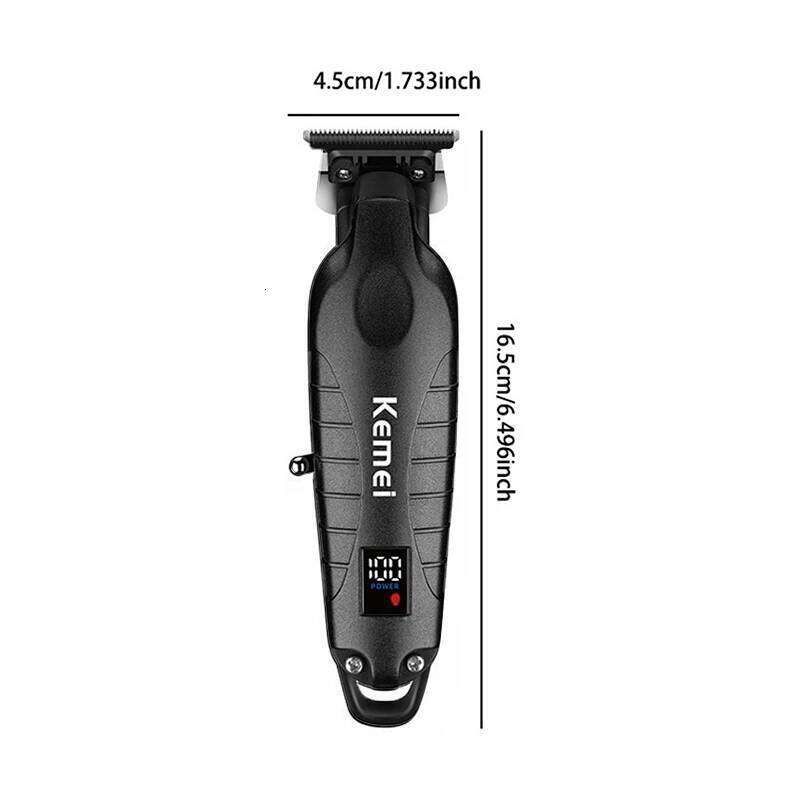 Kemei KM-2293 7000RPM Barber Professional Electric Clipper Trimmer Cordless USB Charging Rechargeable Hair Clippers C260312