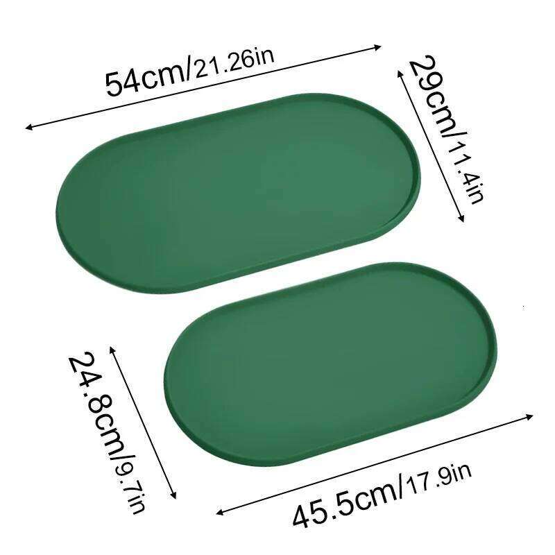 Silicone Mat Placemat Waterproof Prevent Spills Dog Cat Food Feeding Pad Kitten feeding Pet Bowl tray Mats 26Y0312