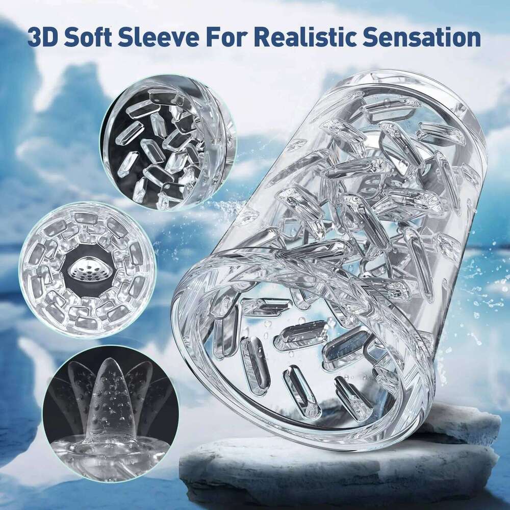 Automatic Male Masturbator Cup Sucking Rotating Licking Masturbation Machine Vagina Pusssy Blowjob Sex Toys for Men Goods 18 Z260312