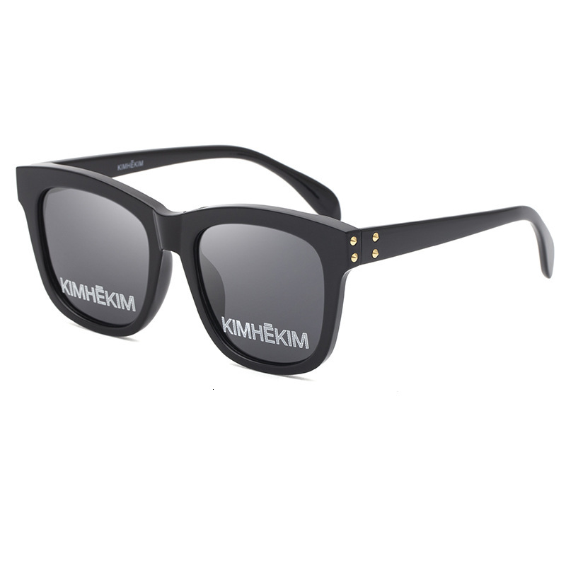 2026 New Trendy Internet Celebrity Style with High-End Feel, Letter Heart Lenses, Polarized Large Frame Sunglasses for Women