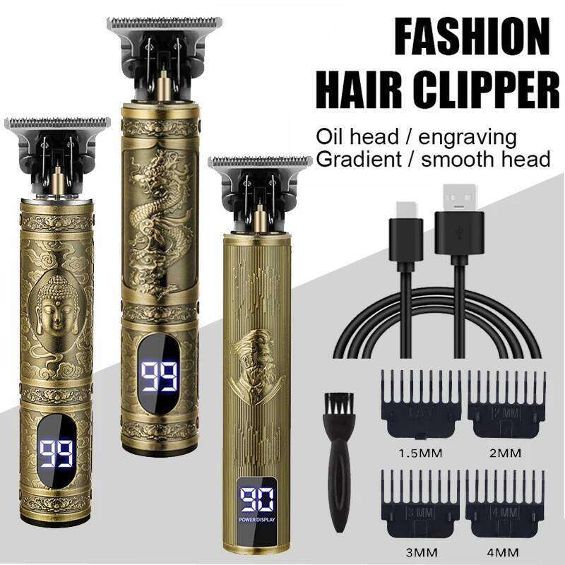 T9 Professional Hair Clipper/Accessories USB-C Fast Charging Beard/Body/Hair Trimmer | Precision Electric Shaver for Men C260312