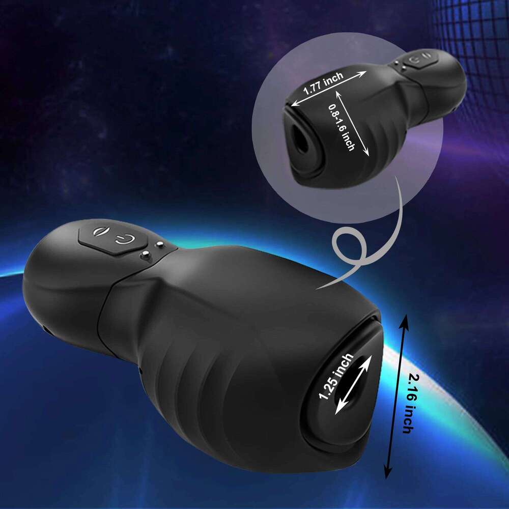 Men's Automatic Sucking Massage Real Oral Glans Trainer Penis Masturbator Dick Vibrator Stimulator Sexy Sex Toys Z260312