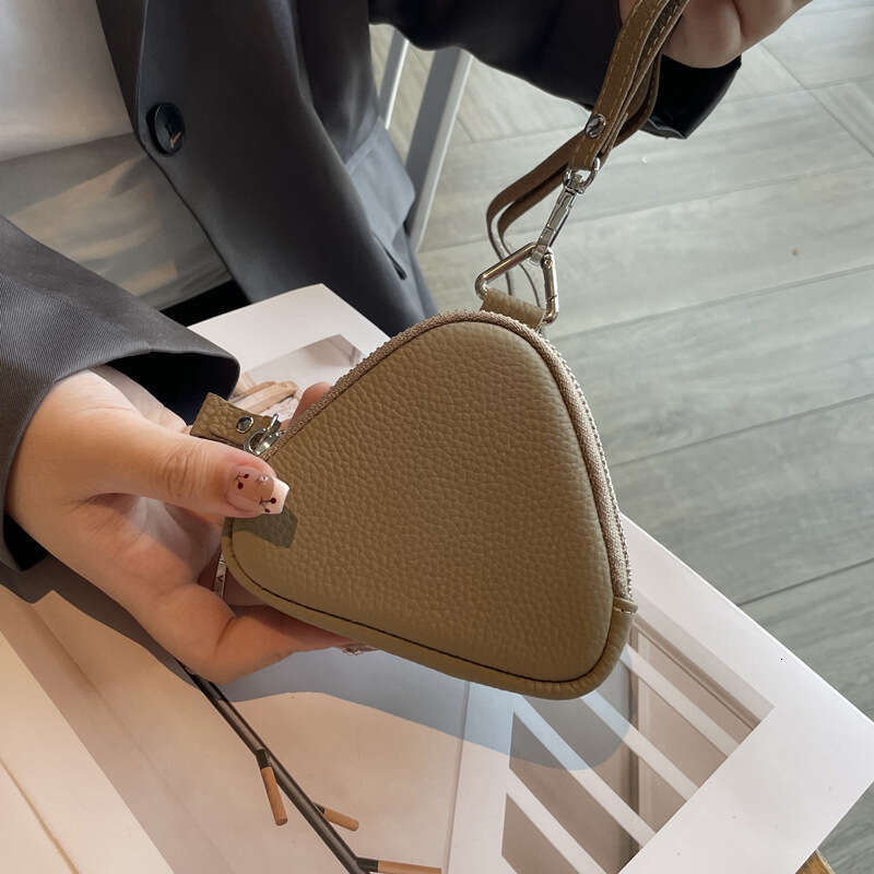 Luxury fashion wallet New Women S Purse Neck Hanging Style Solid Color Mini Coin Fashionable Simple Key And Lipstick Storage Bag Small Wallet