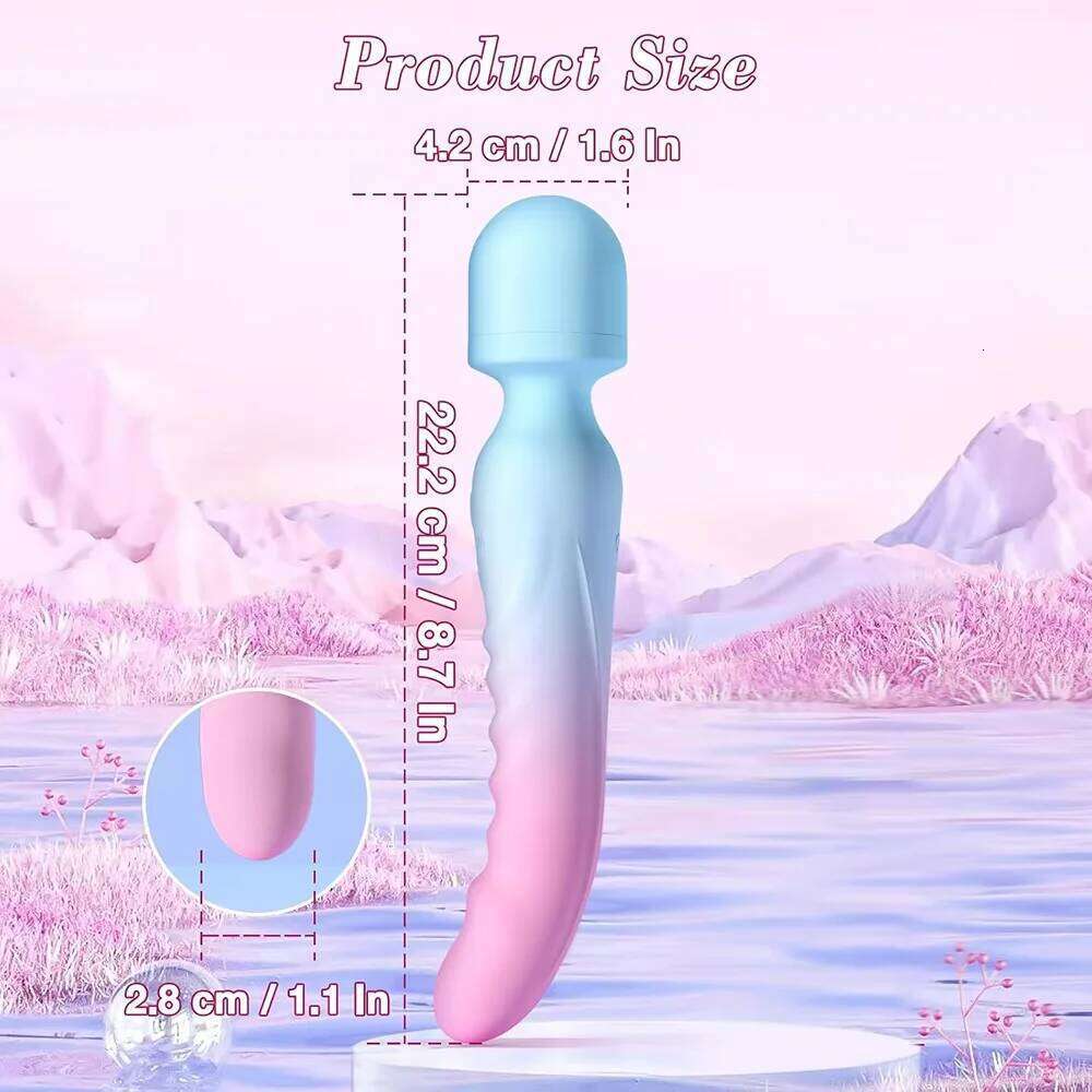 3 IN 1 Mode Dildos Vibrator AV Machine Magic Wand Clitoris G Spot Stimulator Female Vagina Massager Woman Adults Sex Toy 18+ Z260312