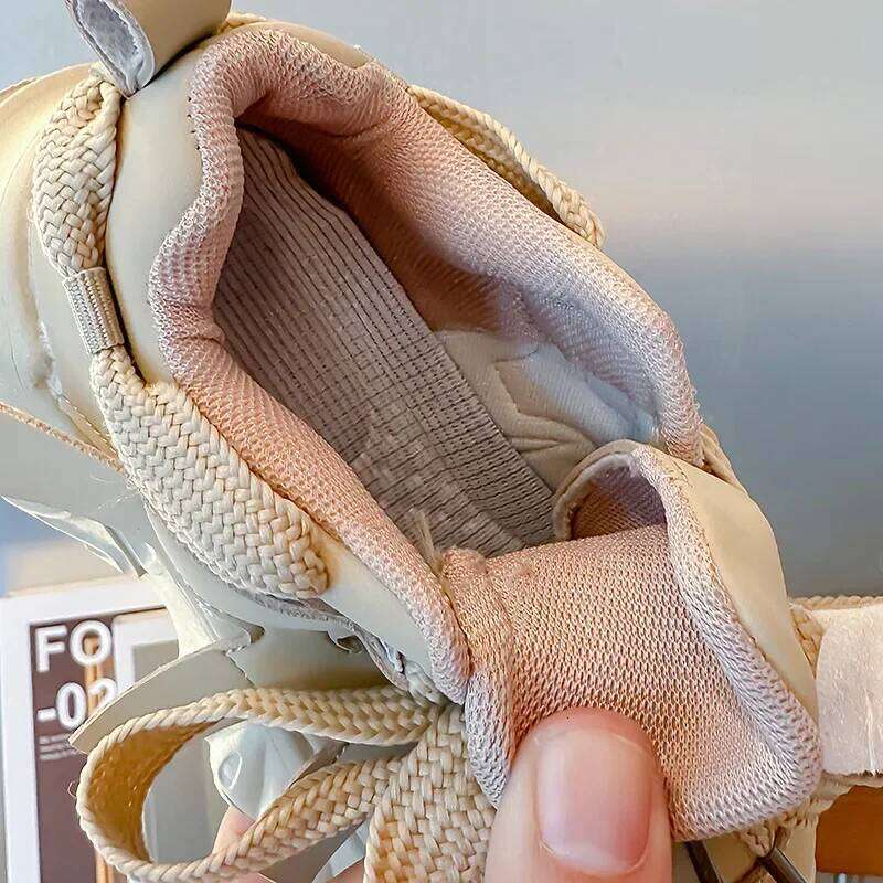 Sneakers for Children 2025 Designer Platform Casual Sports Running Shoes Girls Student Arch Support Fashion Boys H260312