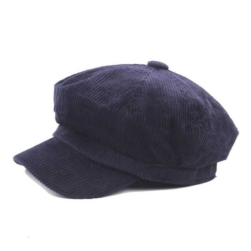 Newsboy Cap Beret Female Autumn Winter Hats For Women Octagonal Cap Painter Hat Vintage England H260312 - view 6