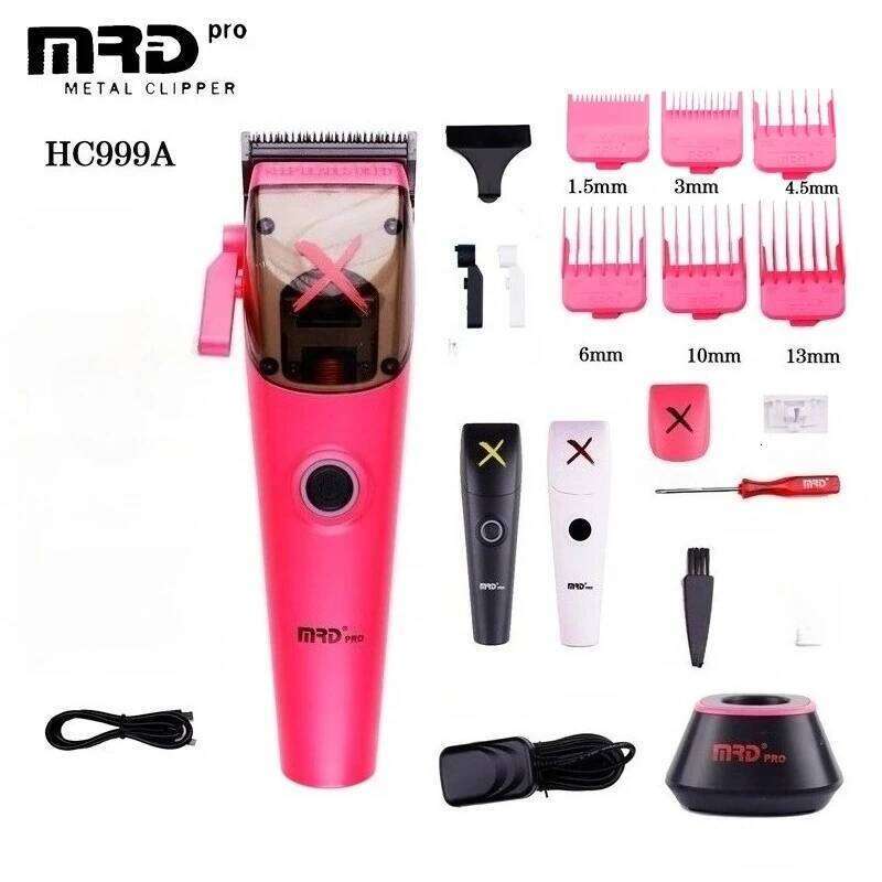 MRD HC999A X,Professional IN2 Vector Motor Cordless Hair Clipper with Intuitive Torque Control C260312