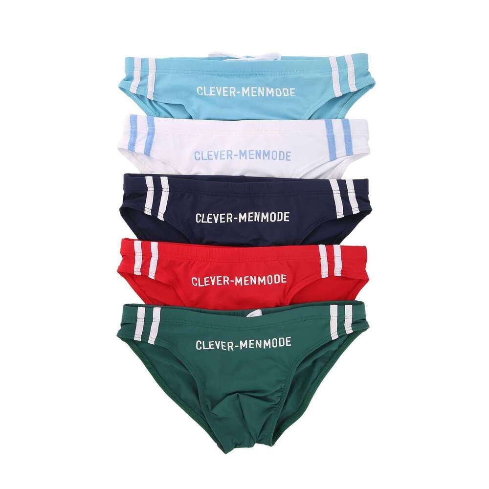 Men's Swimming Brief Beach Board Shorts Summer Seaside Beachwear Swimsuits Hot Spring Pool Bathing Suit Youth Quick Dry Swimwear Z260312