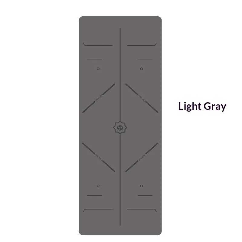 Eco Friendly Natural Rubber Yoga Mat PU Extra Thick Extra Wide Non Slip PROfESSional Pilates Workout Exercise Mat blue M260312