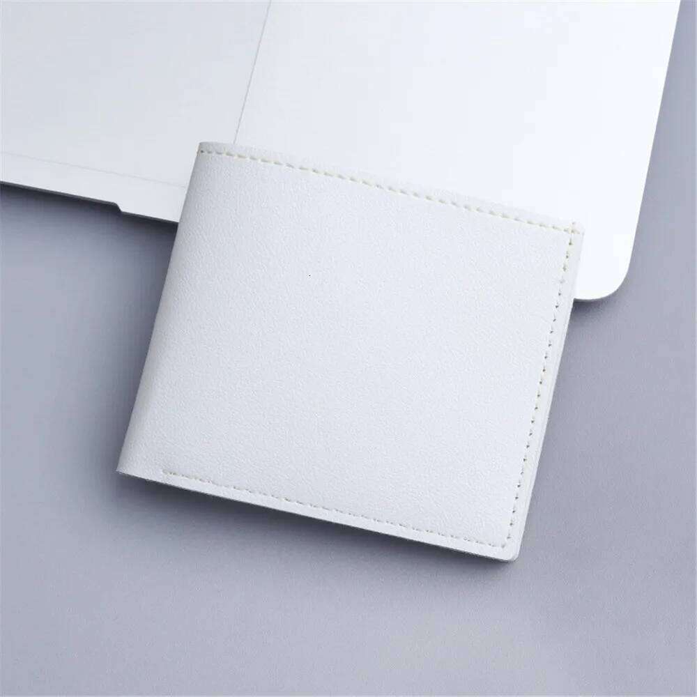 Men Short Pu Leather Wallets Vintage Thin Male Credit Card Holder Black Small Money Purses large capacity card holder Bag