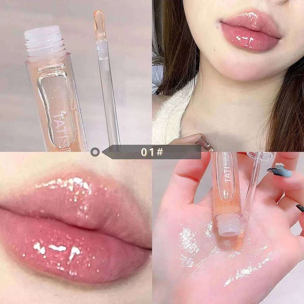 Oil Uuny Transparent Water Honey Female Moisturizing Glaze Mirror Toot Glass Lip Gloss Student W260311