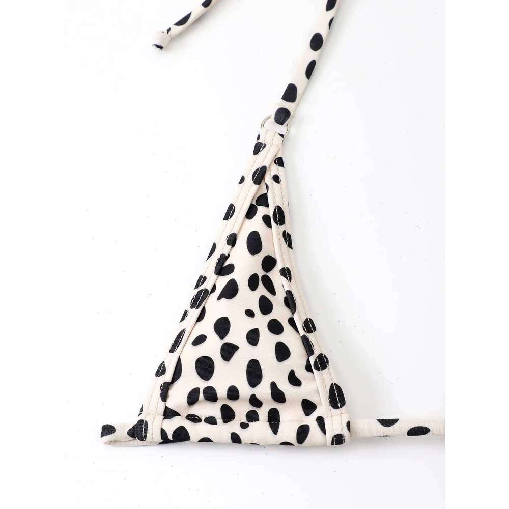 Halter Micro Thong Bikinis 2025 Women Sexy Triangle Swimsuit Mini Swimwear Female Brazilian Bathing Swimming Suit Beachwear Y260303