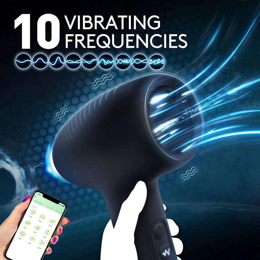 Bluetooth Automatic Male Masturbator Cup Blowjob Sucking Vibration Pussy Sex Machine for Men APP Remote Control Penis Toy Z260311