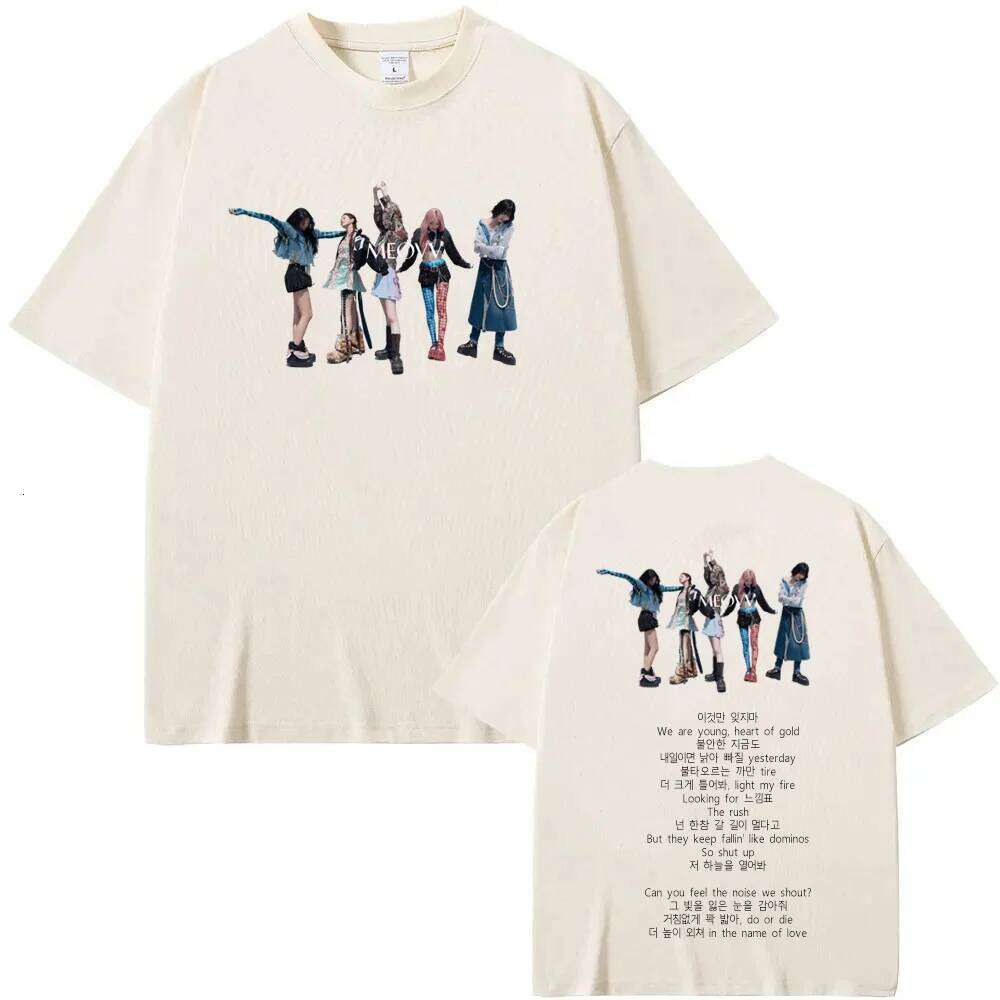 MEOVV-DROP TOP T Shirt Funko Aesthetic High Quality Tee-shirt Graphic Printing Casual Retro Tshirt Ropa Mujer O-neck Clothing Z260312