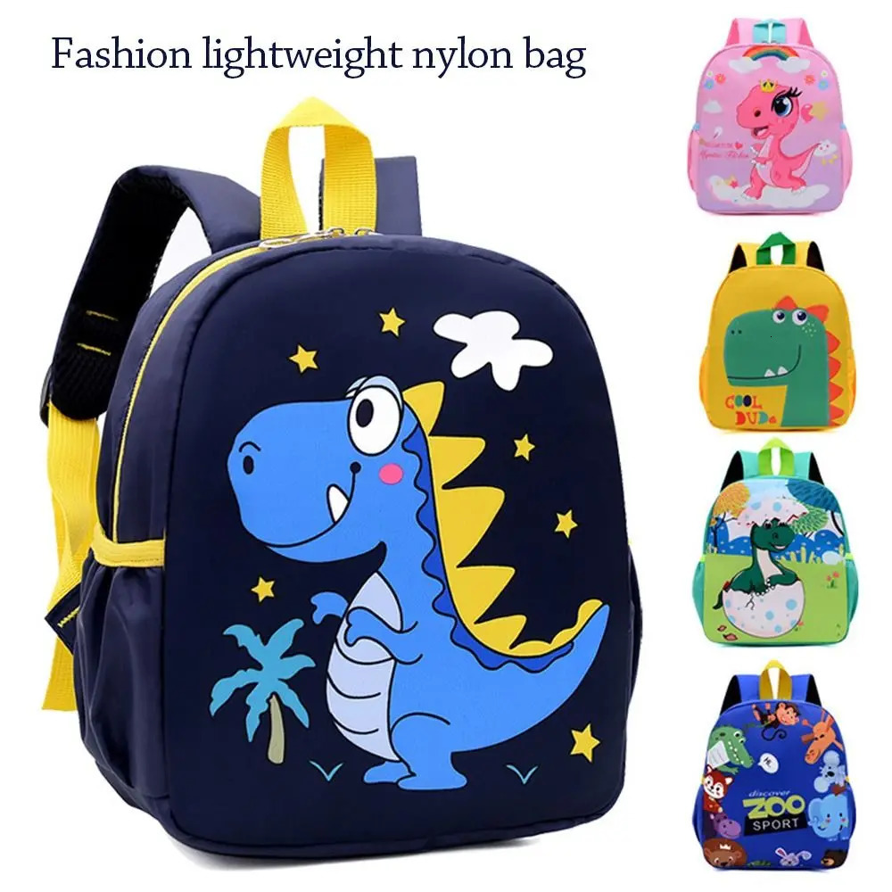 Children Dinosaur Bag Shoulders Kindergarten Backpack Cartoon Cute Little Animal Handbags 260311