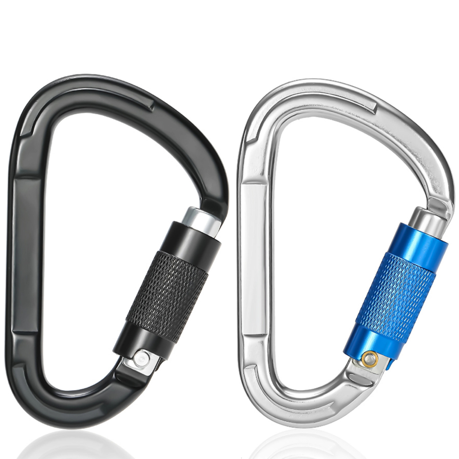CLIWIZ 7075 Aviation Aluminum 25KN Mountaineering Caving Rock Climbing Automatic Lock Carabiner With CEUIAA Certificates 260228
