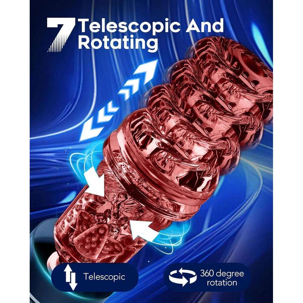 KUSHOR 4in1 Automatic Male Mastubator LCD Masturbation Cup with 7 Sucking& Thrusting& Rotating Modes Pocket Pussy Man Sex Toys Z260312