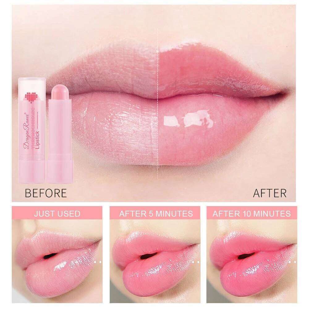 Plumping Instant Reduce Lips Fine Lines Exfoliating Lasting Moisturizing Serum Nourish Sexy Beauty Cosmetics Pink Lip Balm W260311