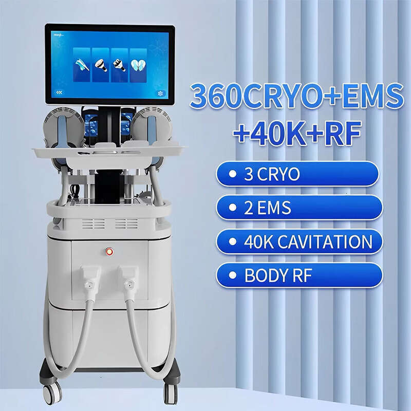 NEW Double Chin Treatment Cryolipolysis RF Cooling Sculpting Fat Freezing 360 Loss Weight Cryo Therapy Slimming Machine