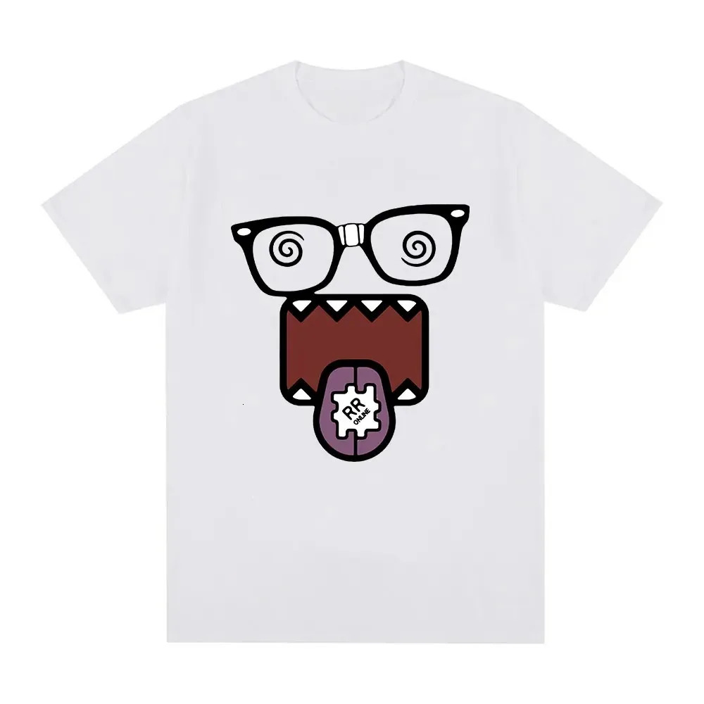 Fashion Kawaii Oversized Men T Shirt Pattern Y2K Cotton Print Round Neck Loose Tshirt Summer Womens Street Couple Tee Clothing 260228