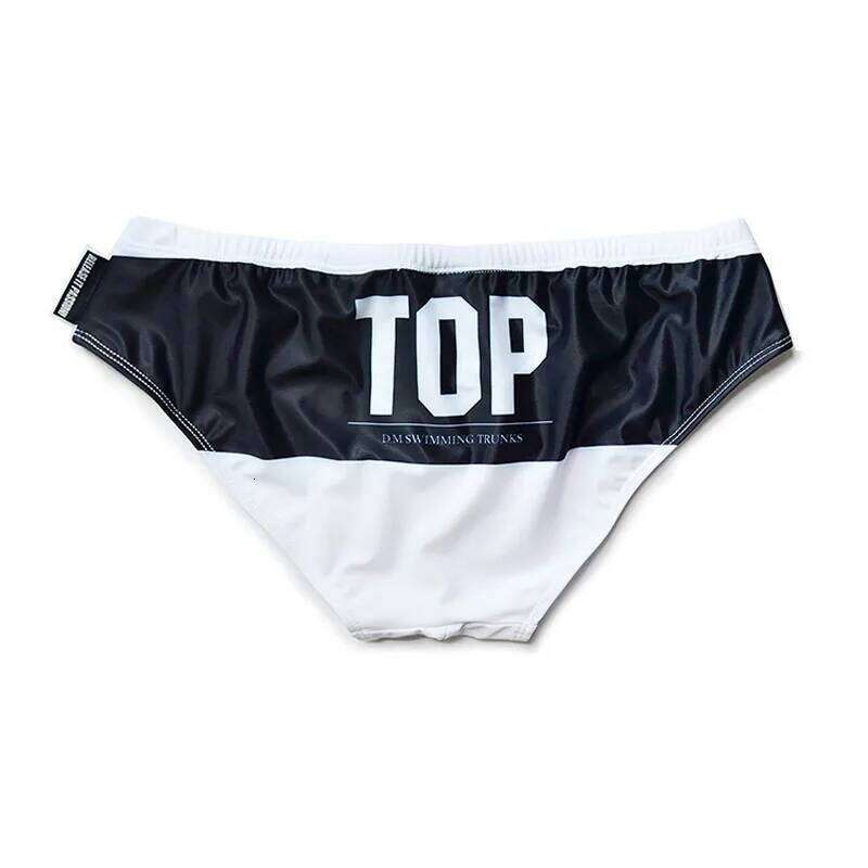 Men's Low-Waist Panties Sexy Fashionable Swimsuit Sissy Underwear Double Layered with Rope Tie Swimwear Gay Underpants Party Z260312