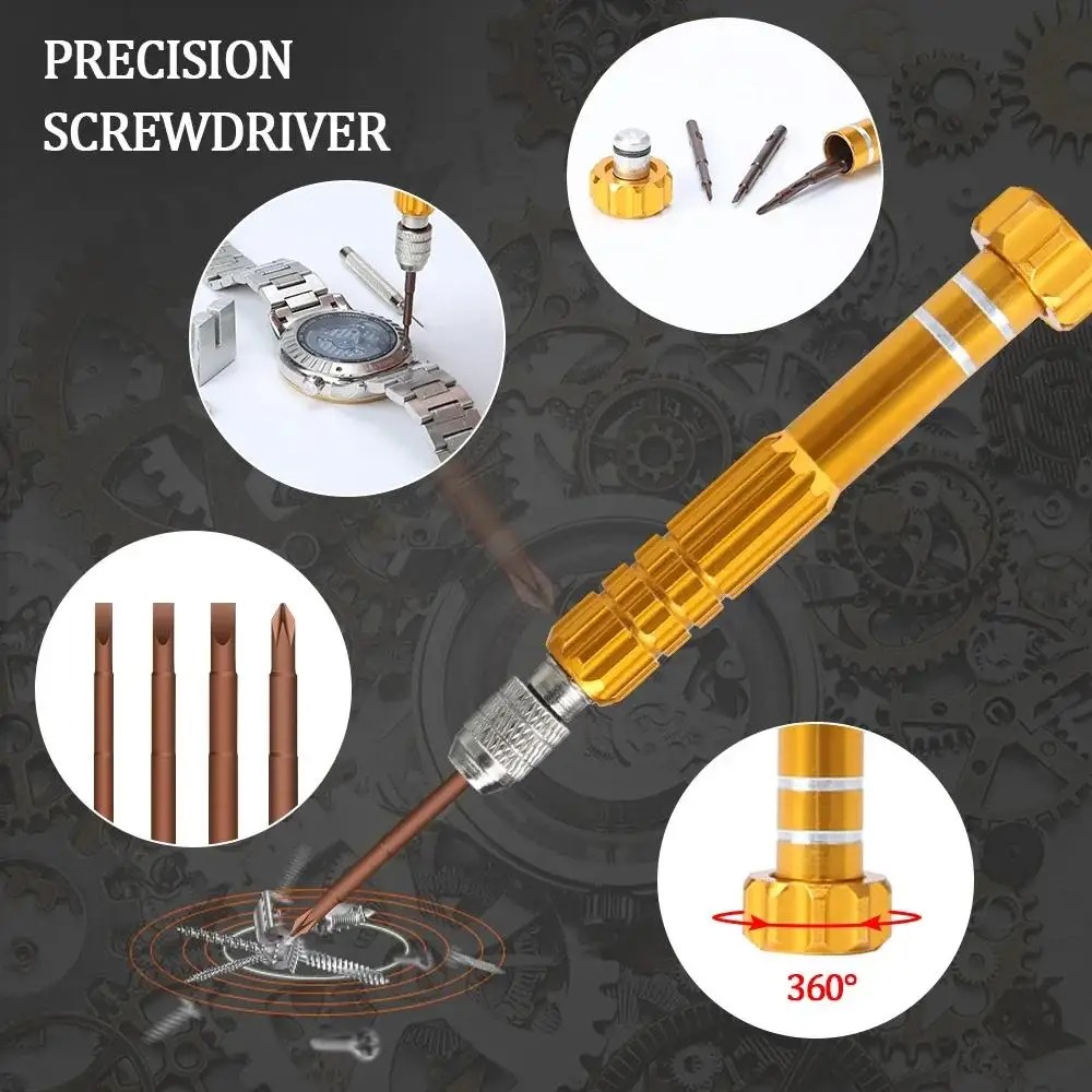 Watch Repair tool Kit Watchmaker Back Case Opener Link Pin Spring Bar Remover Clock Battery Replacement Strap Needle Set