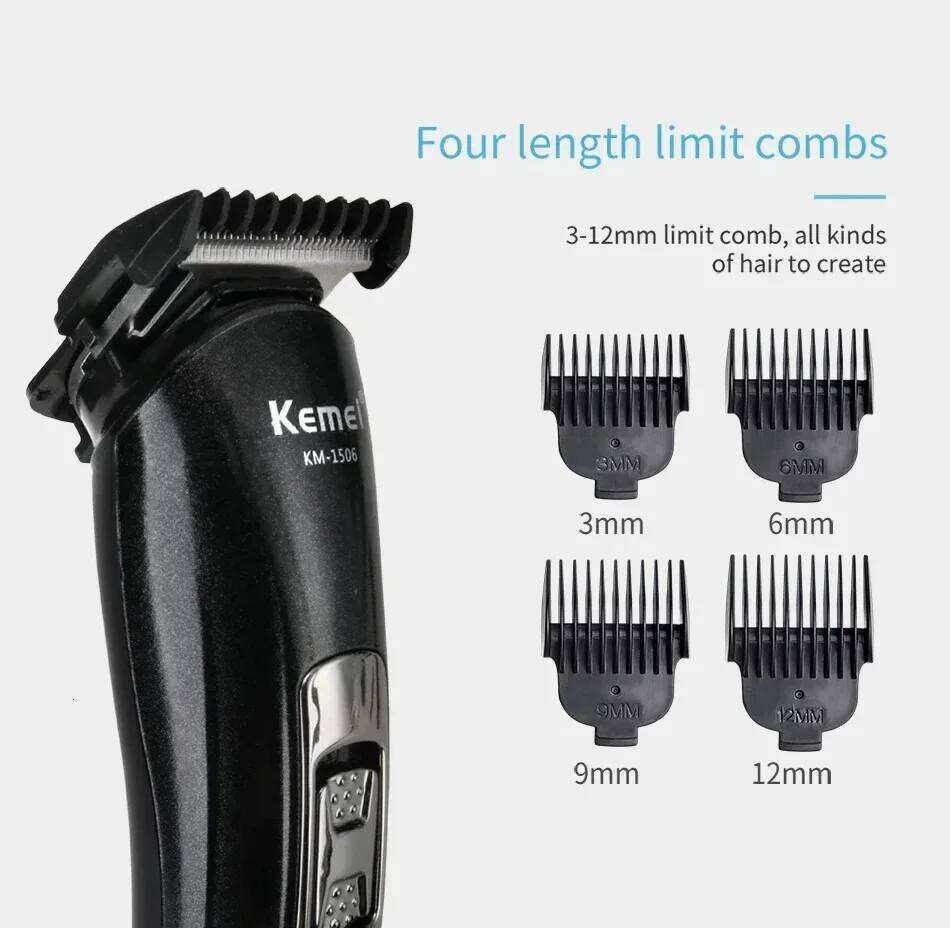 Kemei KM-1506 3 in 1 Shaver USB Charging Hair trimmer Electric Rechargeable Nose Professional Shaving Machine C260312