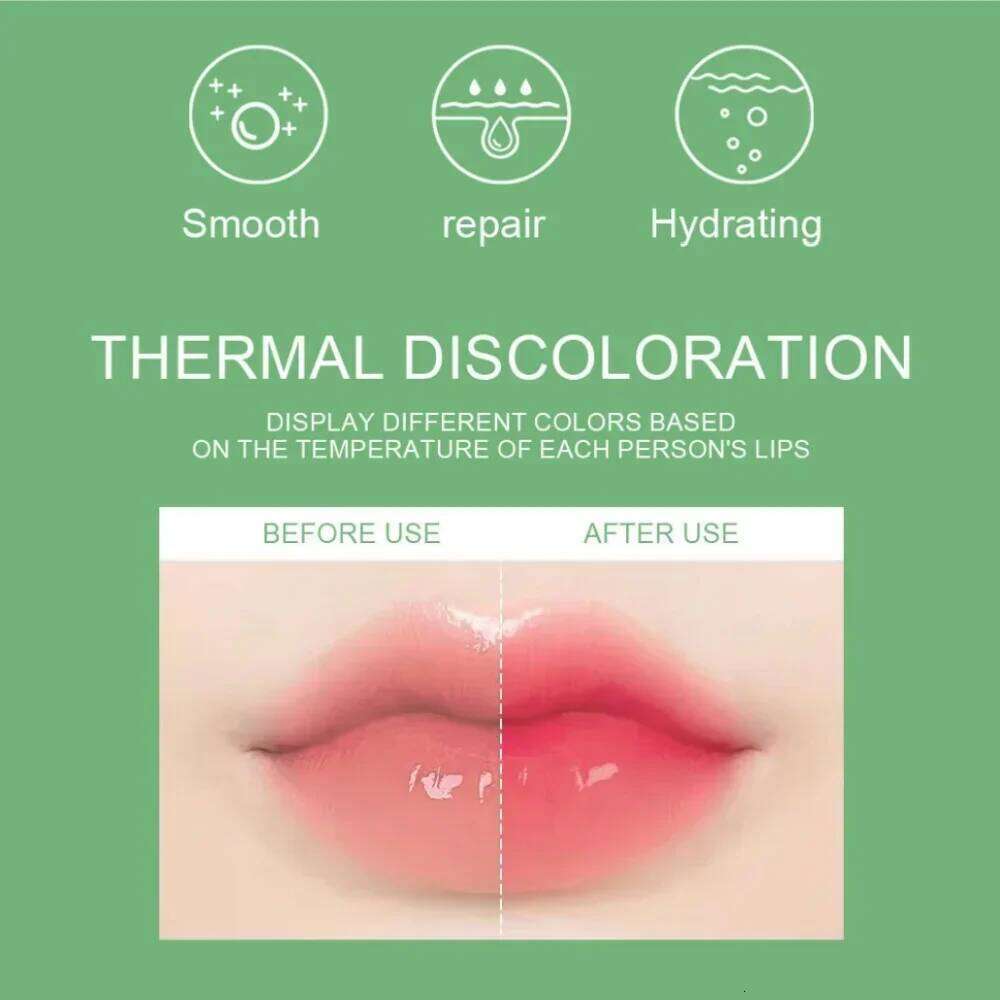 Temperature Sensitive Lipstick Magic Color Shift Fruit Scented Nourishing Hydration Transfer Proof Lip Balm Organic Cosmetics W260311