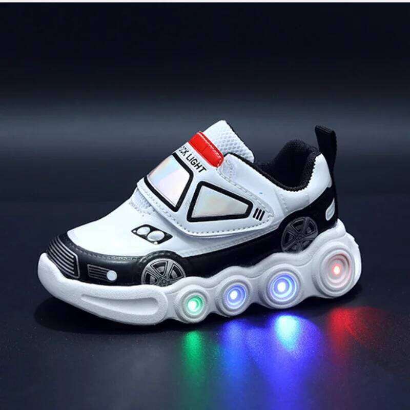 0-6Years Children Glowing Kids Luminous SneakersBoys Girls Led Lighted Sneakers Toddler Outdoor Casual Shoes H260312