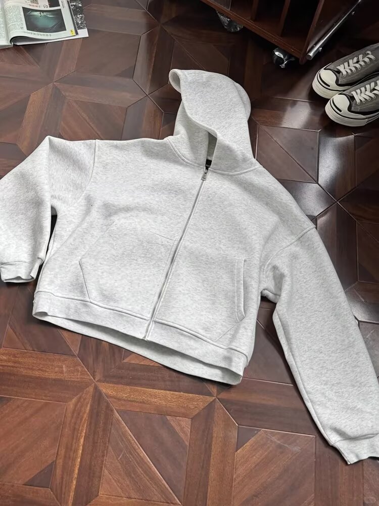 Foreign Trade -style Heavy-duty Deconstructed One-piece Designer Hoodie Backpack Hoodie For Men Trendy Brand With Unique Patchwork Design Loose-fittin