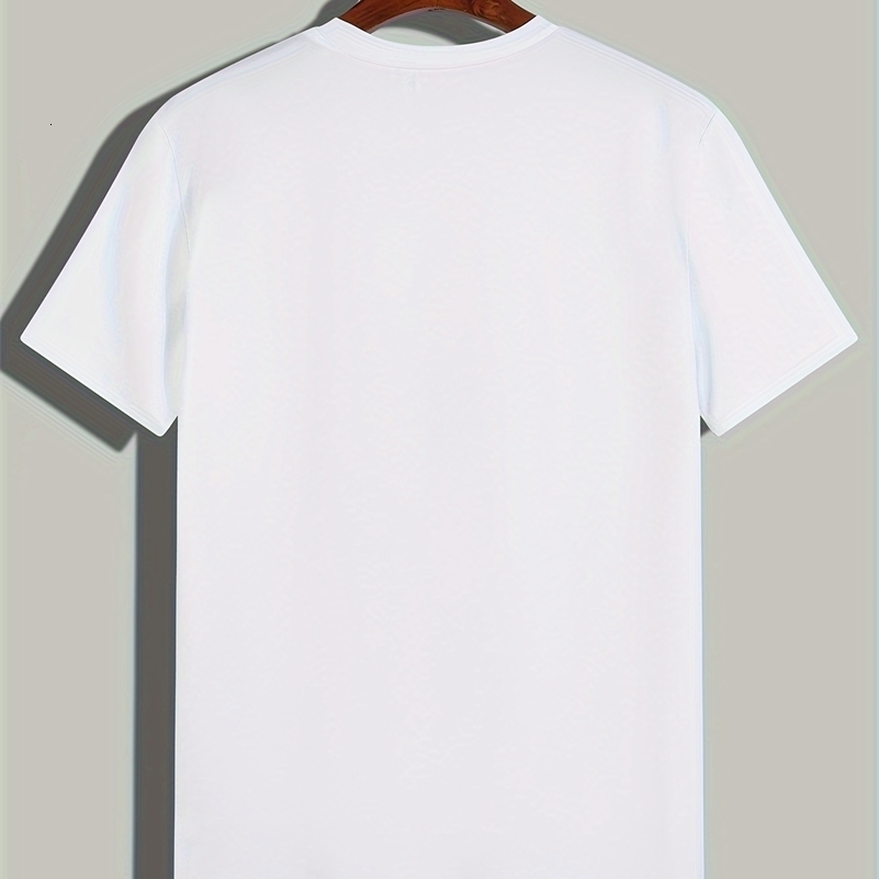 Mens 100 cotton summer loose size Creative Graphic printed slim fit casual sports round neck short sleeved T-shirt top 260227