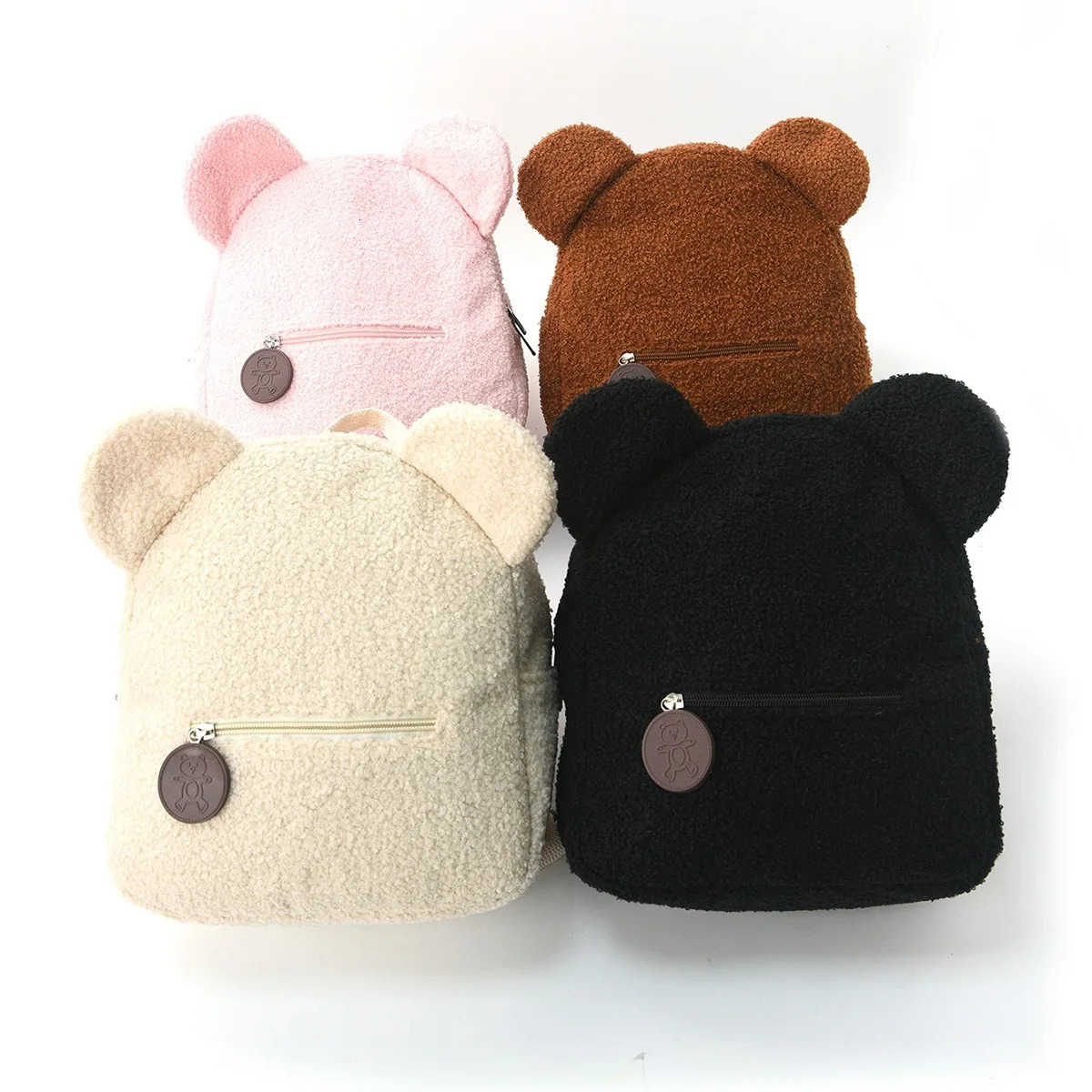 Foreign trade plush backpack fashion casual ears bear cartoon childrens 260311