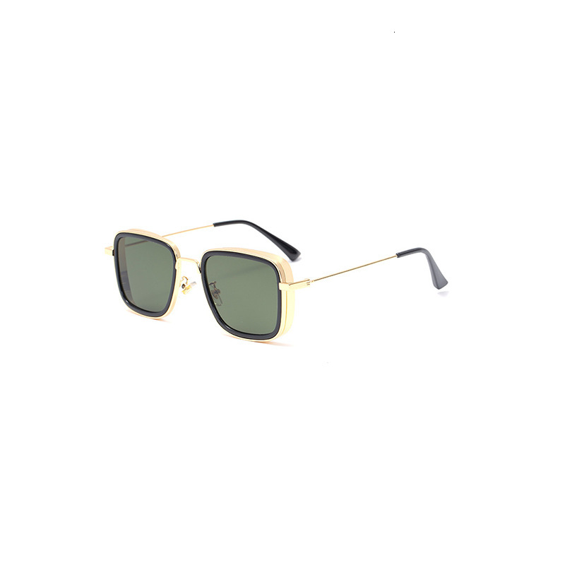 Indian for KABIRSINGH Personality Steampunk Men Driving Sun Protection Sunglasses