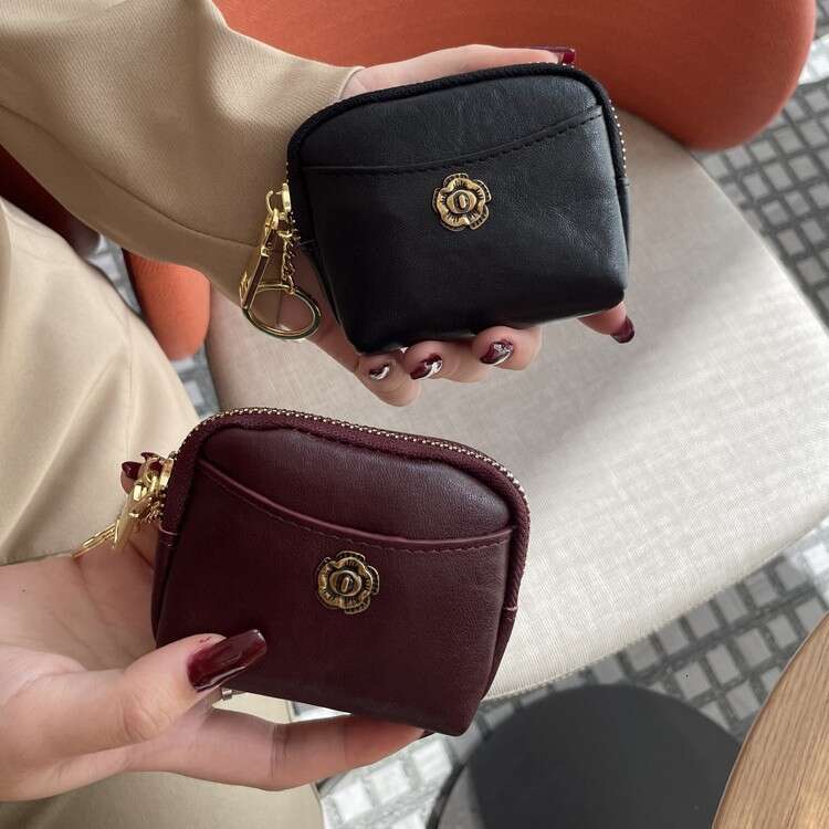 Luxury fashion wallet New Fashion Trendy Women S Zipper Purse Compact Bag Exquisite Coin Holder Solid Color Small Wallet