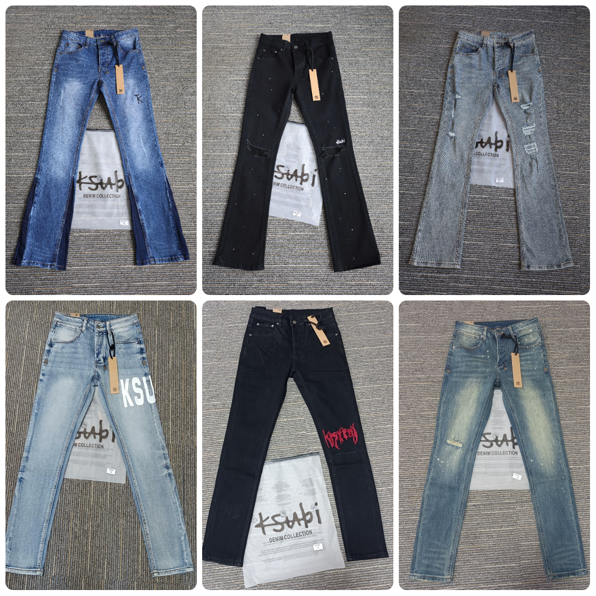 ksubi jeans designer mens jeans high street mens jeans hip hop pencil pants wash ripped straight leg jeans classic retro flare pant casual skinny men jeans