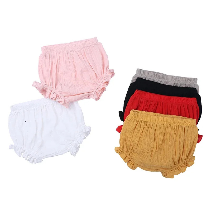 Kids Baby Boy Girls Cotton Bottom Infant Bloomer Briefs Diaper Cover Panties 02 Years Bloomers Shorts BCT037 260311