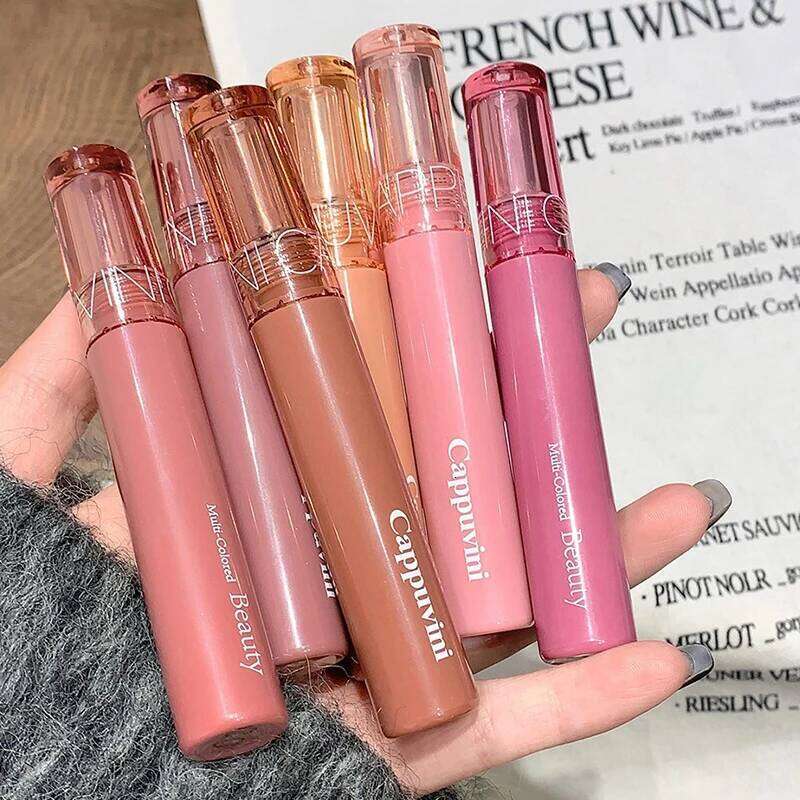 Beauty Juice gummy jelly mirror water gloss lip glaze female affordable lipstick student makeup W260311