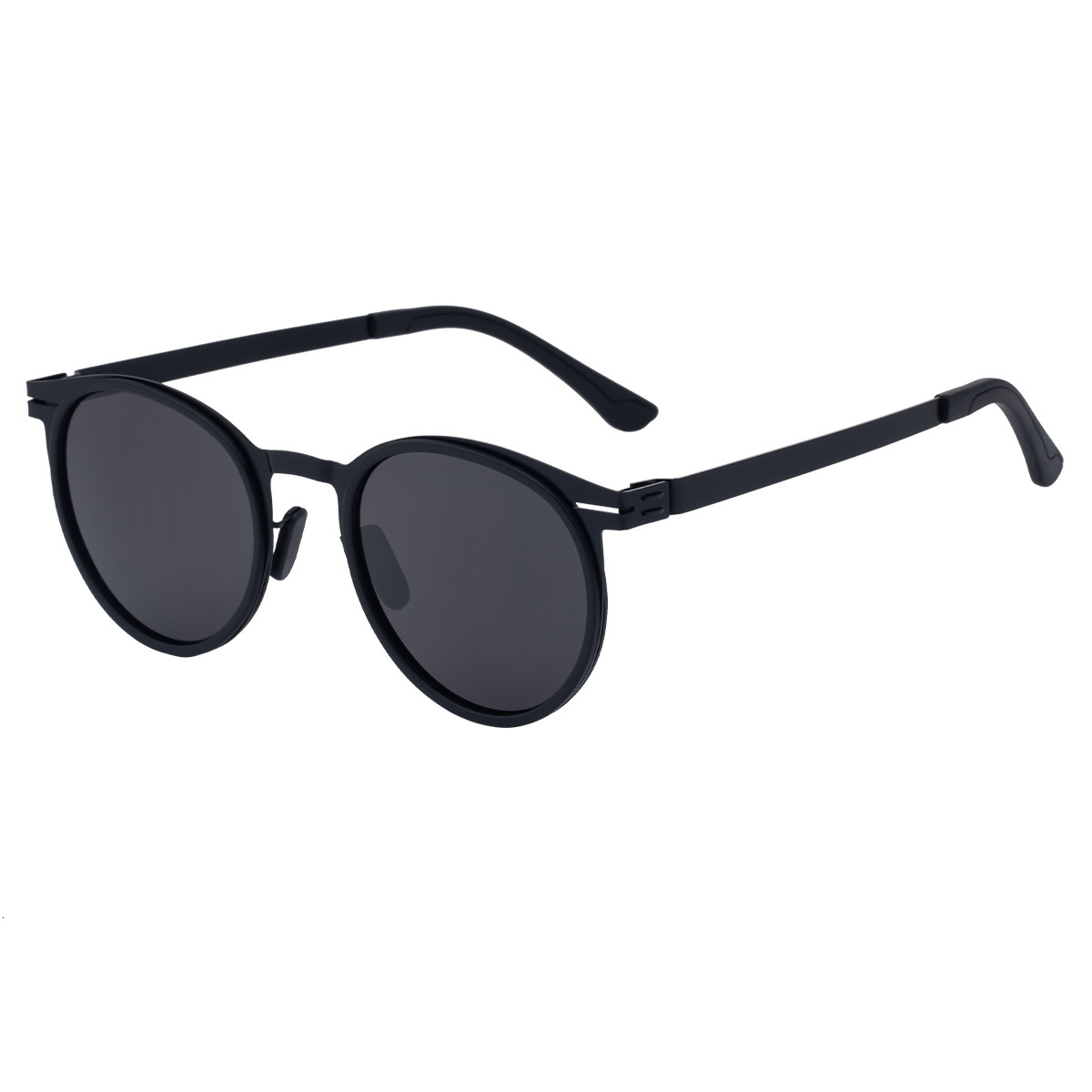 2026 New Oval Polarized Metal Retro Trendy Outdoor Sunglasses for Men,