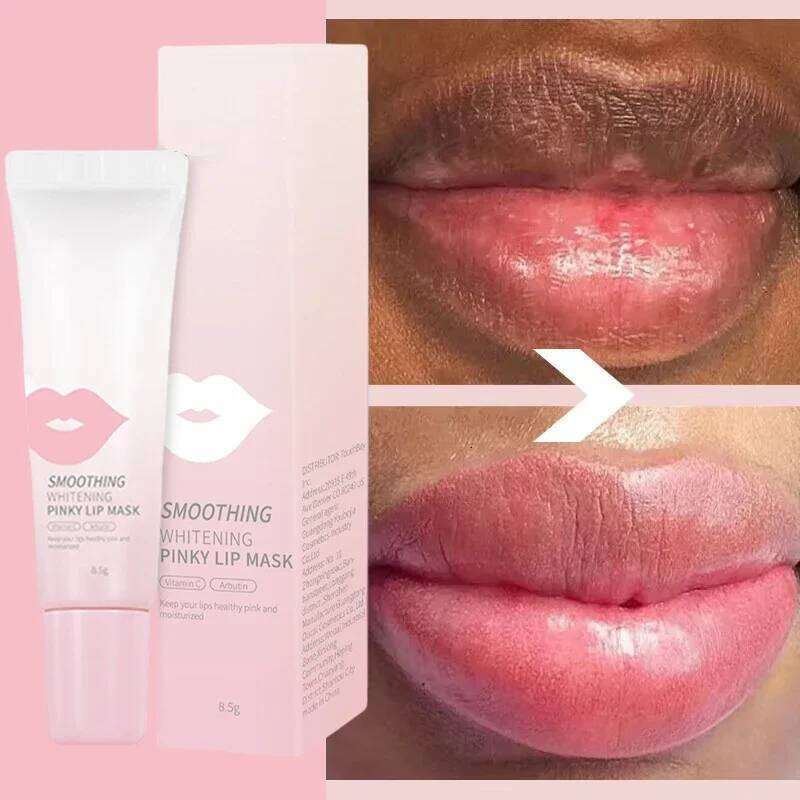 Balm For Remove Dark Melanin Dead Skin Removal Lighten Lip Lines Exfoliate Whitening Moisturizing Nourishing Serum 8.5g W260311